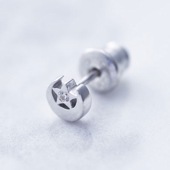 ≪Crescent Luna/クレセントルナ≫LUNA ESTRELLA PIERCE/ルナエストレラピアス SILVER