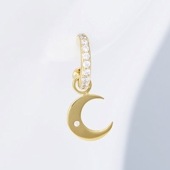 ≪Crescent Luna/クレセントルナ≫LUNA PIERCE/ルナピアス GOLD
