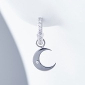 ≪Crescent Luna/クレセントルナ≫LUNA PIERCE/ルナピアス SILVER