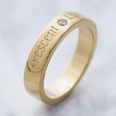 ≪Crescent Luna/クレセントルナ≫CRESCENT LUNA RING/クレセントルナリング GOLD