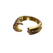 ≪Crescent Luna/クレセントルナ≫LUNA ESTRELLA RING TYPE A GOLD