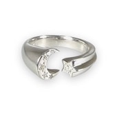 ≪Crescent Luna/クレセントルナ≫LUNA ESTRELLA RING TYPE A　シルバー
