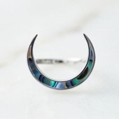 ≪Crescent Luna/クレセントルナ≫CONCHA LUNA RING /コンチャルナリング SILVER