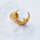 ≪Crescent Luna/クレセントルナ≫BRUJA PIERCE GOLD/ブルージャピアス GOLD