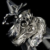 ≪アルテミスクラシック≫ペアセット販売/ドラゴン ハート& フェニックス ハートペアリング