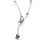 ≪Artemis Kings/アルテミスキングス≫バタフライラリエットペンダント(チェーン付き)