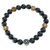 ≪アルテミスクラシック≫トレサリーブルータイガーアイ数珠ブレス