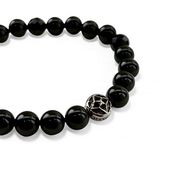 ≪Artemis Classic/アルテミスクラシック≫トレサリーオニキス数珠ブレスレット ACB0115