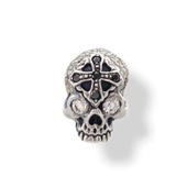 ≪アルテミスクラシック≫スカルクロススタッドピアス