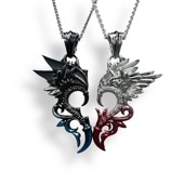 ≪アルテミスクラシック≫ペア販売｜マイティーデビル&エンジェルペンダント　チェーン付き　ACP0355　ACP0356