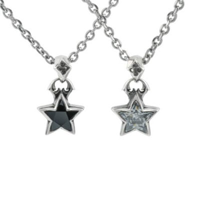 ≪アルテミスクラシック≫ペア販売/イブニングスターチャーム(ブラック&クリア)