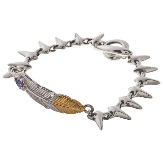 ≪アルテミスクラシック≫フェザーIDボーンブレスレット ACB0110