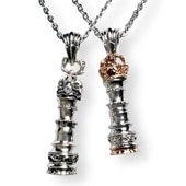 ≪アルテミスクラシック≫ペアネックレス　ホイッスルチェスペンダント　ACP0317　ACP0318