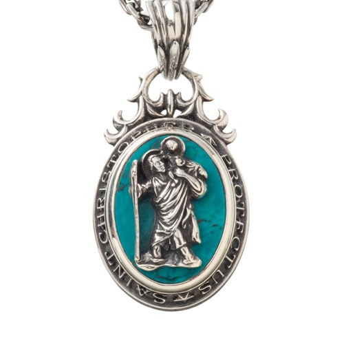 ≪Artemis Classic/アルテミスクラシック≫セントクリストファーペンダント トップのみ ACP0374