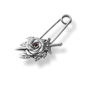 ≪Artemis Kings/アルテミスキングス≫薔薇セーフティーピン