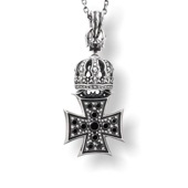 ≪Artemis Kings/アルテミスキングス≫クラウンアイアンクロスペンダント