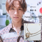 販売終了 銀時Presents≪松田岳 × Fatima Design コラボアクセサリー≫２連ネックレス K10製/イエローゴールド