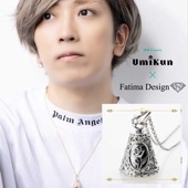 ≪うみくん × GINTOKI コラボアクセサリー Vol.4≫ペンダント K10製ホワイトゴールド