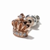 ≪FatimaDesign/ファティマデザイン≫ファティマ・クラウン　ピアス　PK / シルバー925