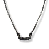 ≪FatimaDesign/ファティマデザイン≫サン・シュエール　ネックレス BK/シルバー925