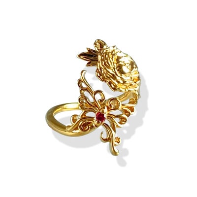 販売終了≪艶漢×SERASTINY≫吉原安里　ネイルリング