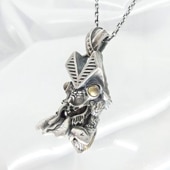 販売終了　BLINDRABBIT　バルタン星人 シルバーペンダント