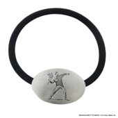 販売終了≪Fatima Design×BRANDALISED?公式コラボアクセサリー≫Banksy ”Flower Bomber” Hair tie/バンクシー フラワーボンバーヘアゴム