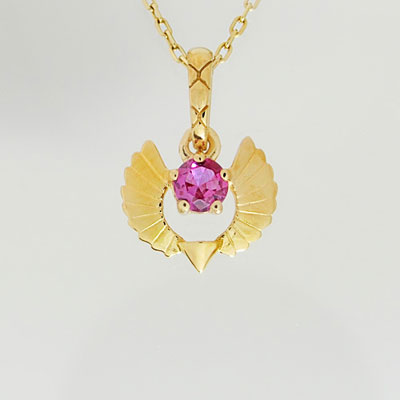 販売終了≪FatimaDesign≫喧嘩番長 乙女/鬼ケ島鳳凰イメージペンダント/K10製