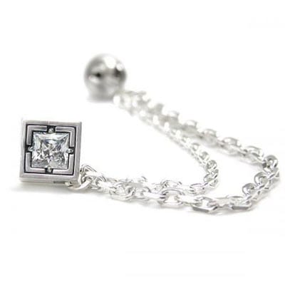 メンズビギ 星モチーフ　ブルーラインストーン　ラペルピン LUXE BELT CRYSTAL MULTI BLUE 青 ラインストーン キラキラ