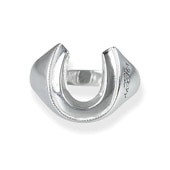 ≪DAgDART/ダグダート≫【MOCHA】ホースシュー ピンキー シルバーリング /DR-357　刻印可能