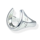 ≪DAgDART/ダグダート≫【MOCHA】ホースシュー シルバーリング /DR-298　刻印可