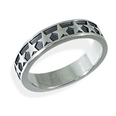 ≪DAgDART/ダグダート≫スター シルバーリング /刻印可能