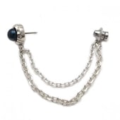 ≪DAgDART/ダグダート≫【Dice】ブラックパール×シルバーラペルピン /DK-047