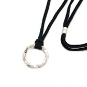 ≪DAgDART/ダグダート≫【Glass】誕生石シルバーペンダント(革紐)