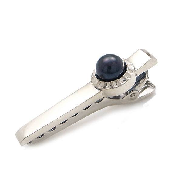 ≪DAgDART/ダグダート≫【Dice】ブラックパール×シルバーネクタイピン 