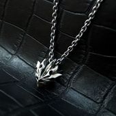 ≪DAgDART/ダグダート≫【D.four -VANQUISH-】スカル シルバーペンダント