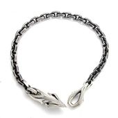 ≪DAgDART/ダグダート≫【STARE】チェーンシルバーブレスレット