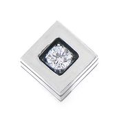 ≪DAgDART/ダグダート≫【Glass】キュービックジルコニア×シルバーピアス