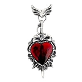 ≪Beautesque/ビュウテスク≫the Darkside_heart/シルバーペンダント