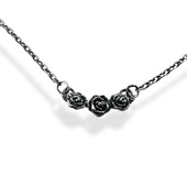 ≪Beautesque/ビュウテスク≫Rose necklace/シルバーペンダント