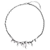 ≪Beautesque/ビュウテスク≫Melt necklace/シルバーネックレス　