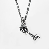 ≪Beautesque/ビュウテスク≫Warped Love　シルバーペンダント/チェーン付き