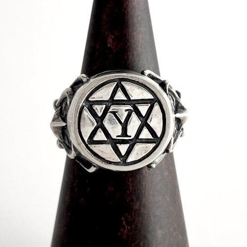 ≪Beautesque/ビュウテスク≫Hexagram_sealring/シルバーリング