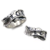 販売終了≪PennyBlack/ペニーブラック≫【ペア】ハート シルバーペアリング /刻印可能