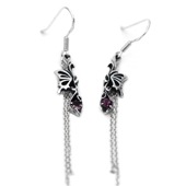 ≪Ageha≫2連ロングChainピアス　