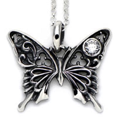 ≪Ageha≫ゴシック調アゲハのペンダントトップ 