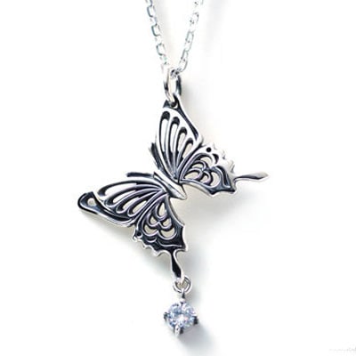 ≪Ageha≫アゲハとストーンのペンダントトップ 