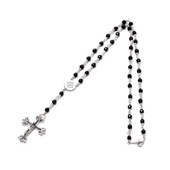 ≪Ark/アーク ≫ general rosary/ジェネラル ロザリーペンダント　オニキスチェーン4mm玉