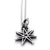 ≪cooldust≫seven pointed star pendant 