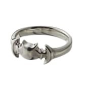 ≪mouchu/マウチュ≫Bat ring Silver